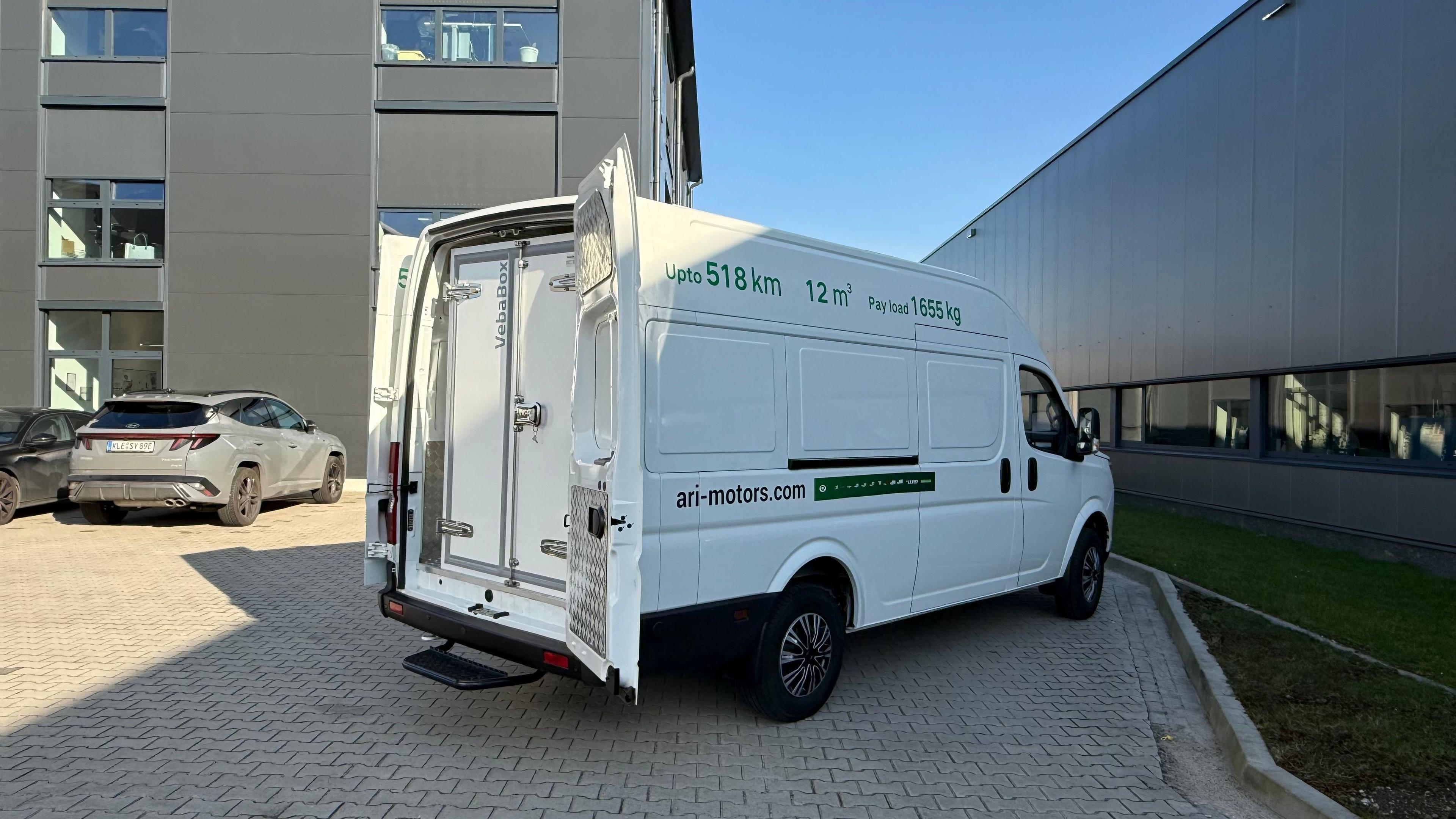 ARI 1710 jetzt mit VebaBox Kühlbox – Nachhaltige Kühltransporte mit Elektroantrieb